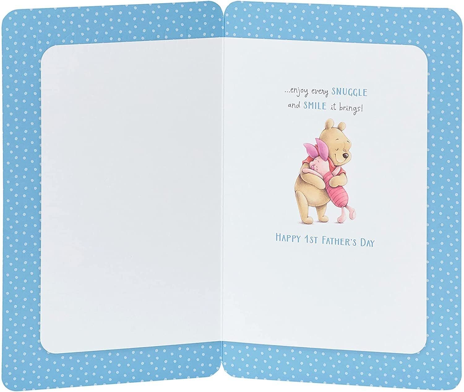 Disney Winnie the Pooh 1st Father's Day Card