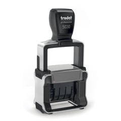 Trodat Professional 5030 Self Inking Date Stamp 26x4mm Black Ink - 120193