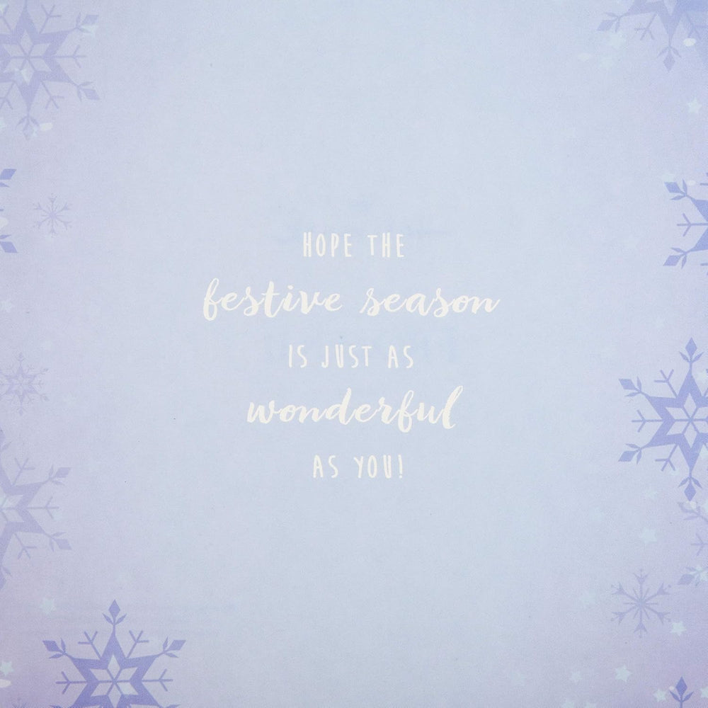 Daughter Christmas Greeting Card with Disney Frozen 2 Festive Design and Heartfelt Wishes