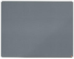 Nobo Premium Plus Grey Felt Noticeboard Aluminium Frame 1500x1200mm 1915198