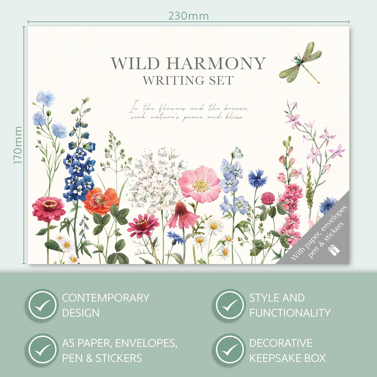 Writing Set – Wild Harmony