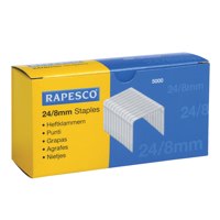 Rapesco 24/8mm Galvanised Staples (Pack 5000) - S24807Z3