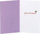 UK Greetings Christmas Card for Wife – Fun Puddings Festive Design
