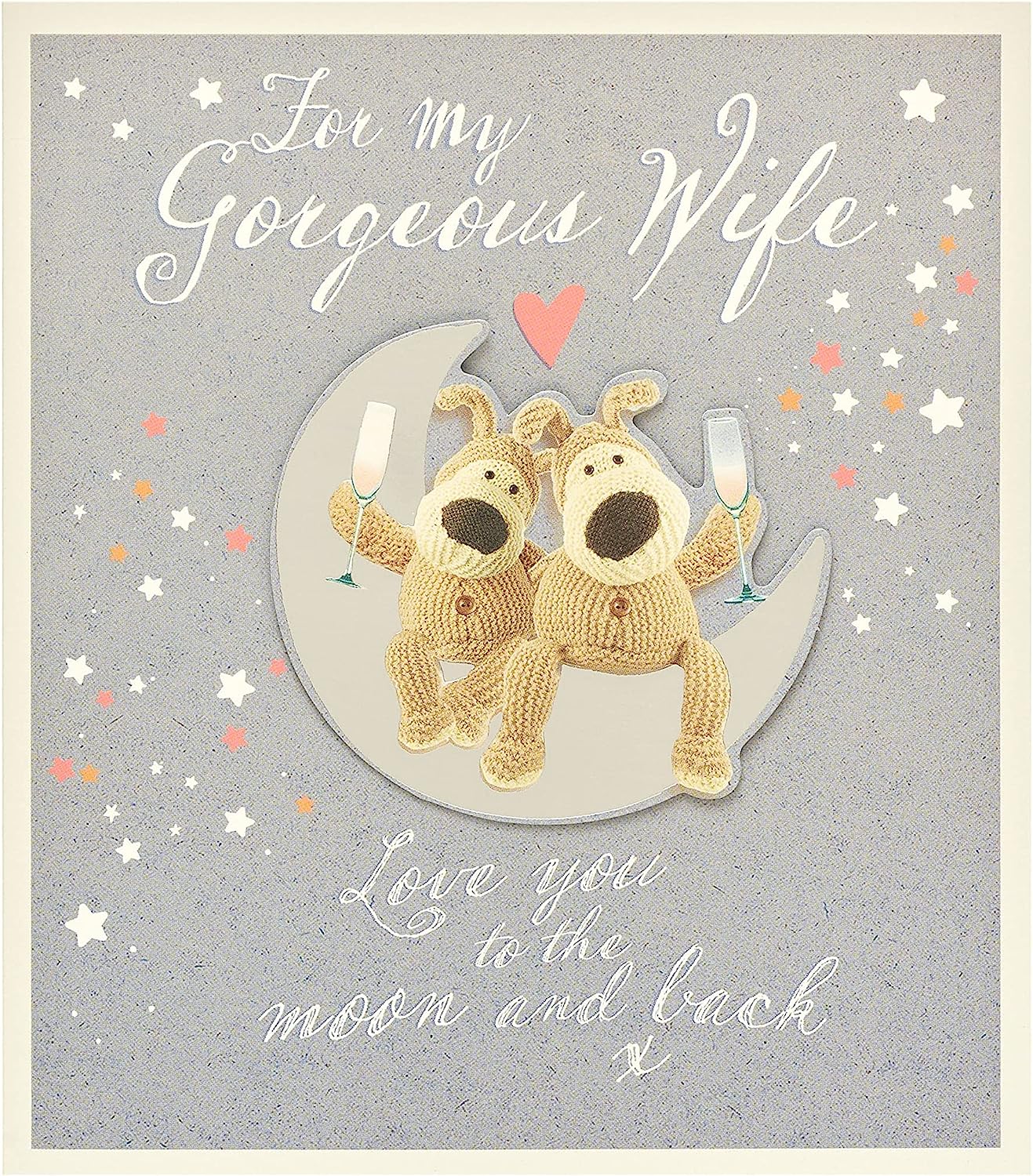 Cute Boofle Birthday Card For My Gorgeous Wife