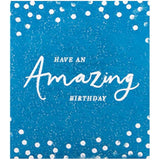 Hallmark Birthday Card - Contemporary Textured Foil Design