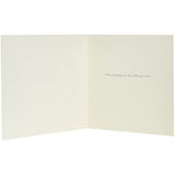 Sympathy Card with Sentimental Verse and Lovely Floral Butterfly Design