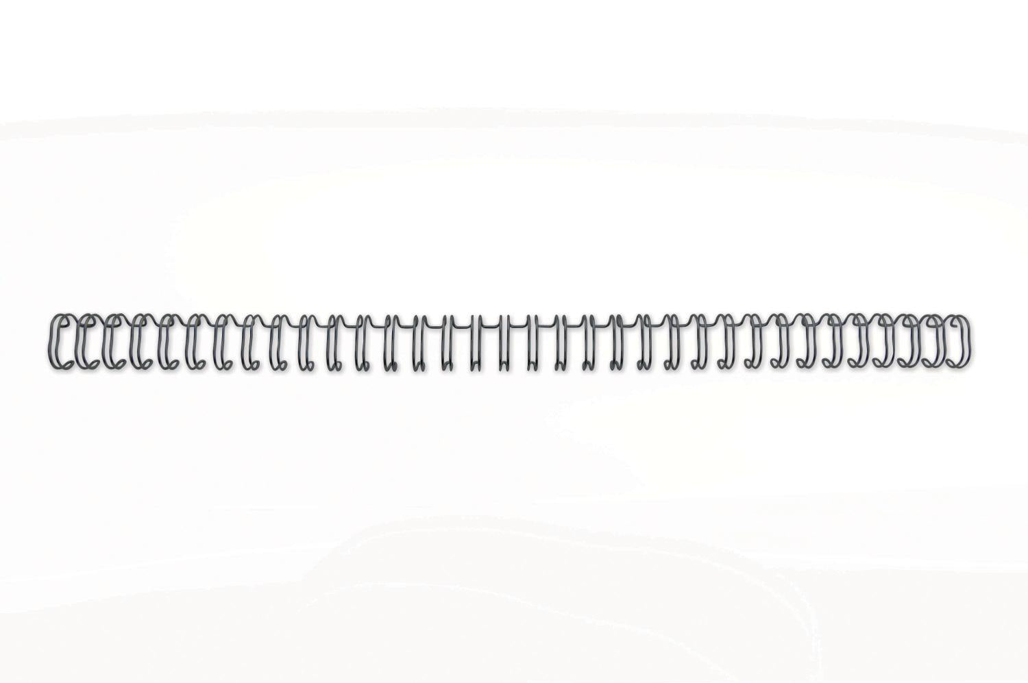 GBC Binding Wire Element A4 9.5mm 34 Loop Black (Pack 100) RG810610