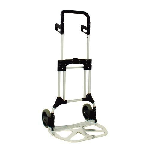 Slingsby Folding Aluminium Sack Truck With Toe Plate and Hand Grips 200Kg Capacity W600 x D600 x H1280mm (Overall) - 380090 DD