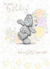 Tetty Teddy Bear It's Your Birthday Card
