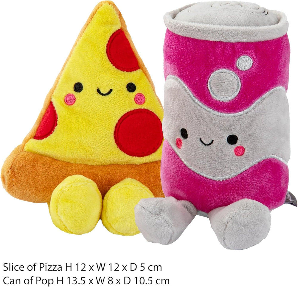 Hallmark Better Together Pizza and Pop Magnetic Plush Pair