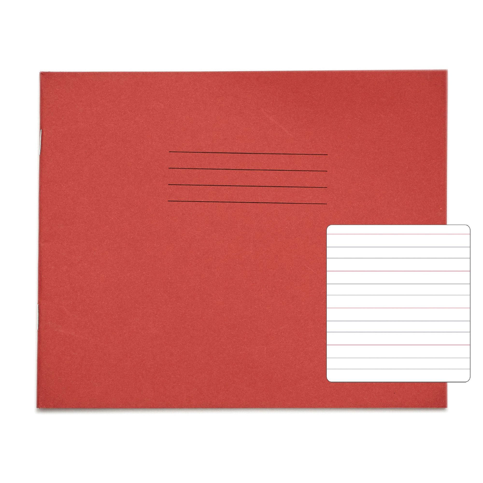Rhino 6 x 8 Learn to Write Book 32 Page Red Wide-Ruled LTW6B:20R (Pack 100) - SDXB2-0 DD