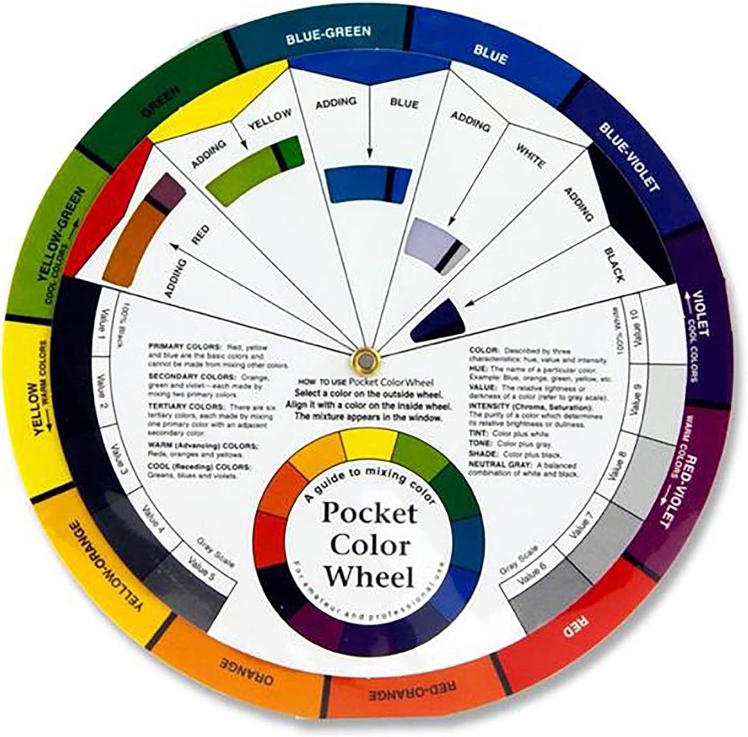 Icon 13Cm Pocket Colour Wheel