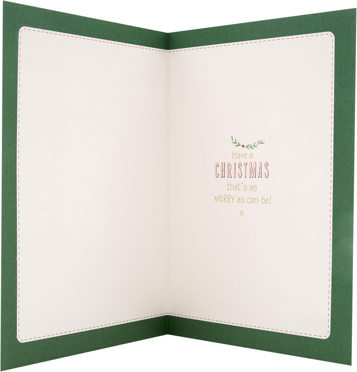 Christmas Greeting Card for Great Granddaughter with Festive Seasonal Design and Loving Wishes