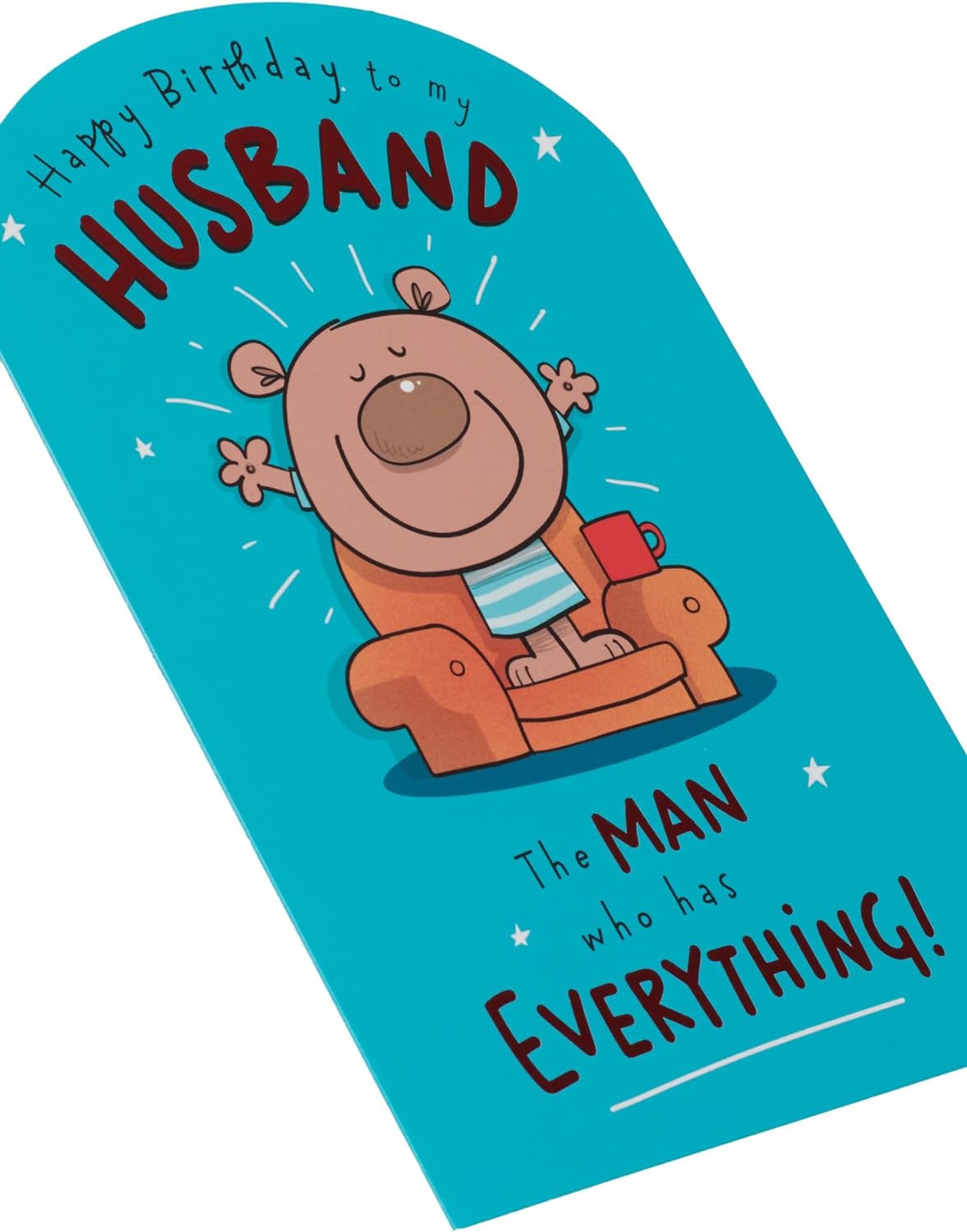 UK Greetings Birthday Card for Husband - Funny Design