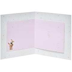 Boofle at Window Birthday Card