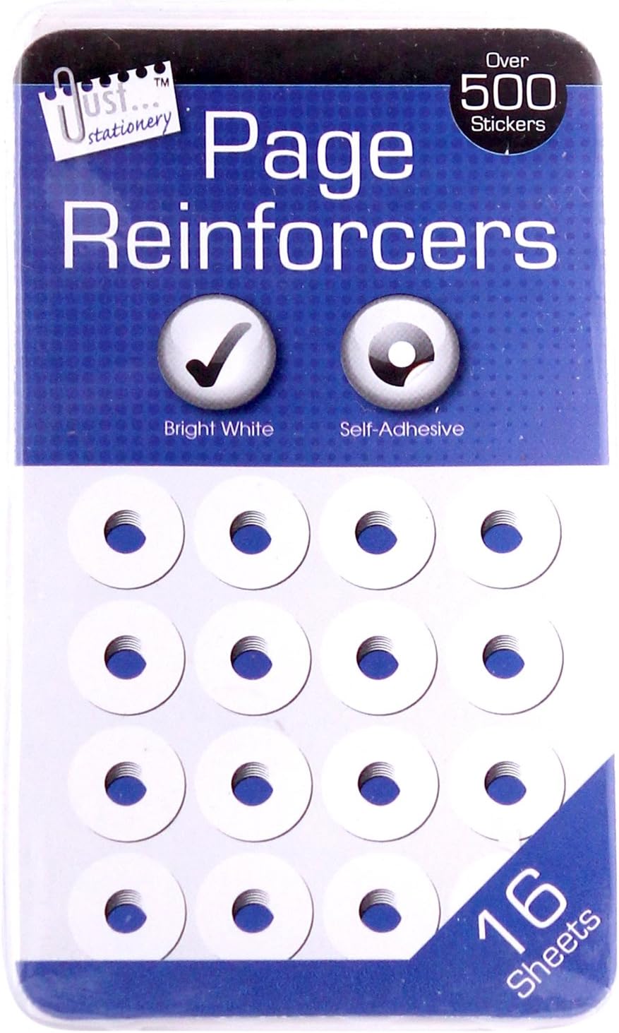 Just Stationary Hole Reinforcers 512 Label