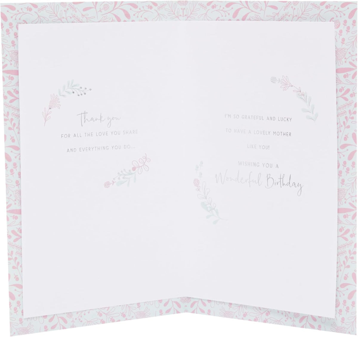 UK Greetings Birthday Card for Mum - Mother's Love Design