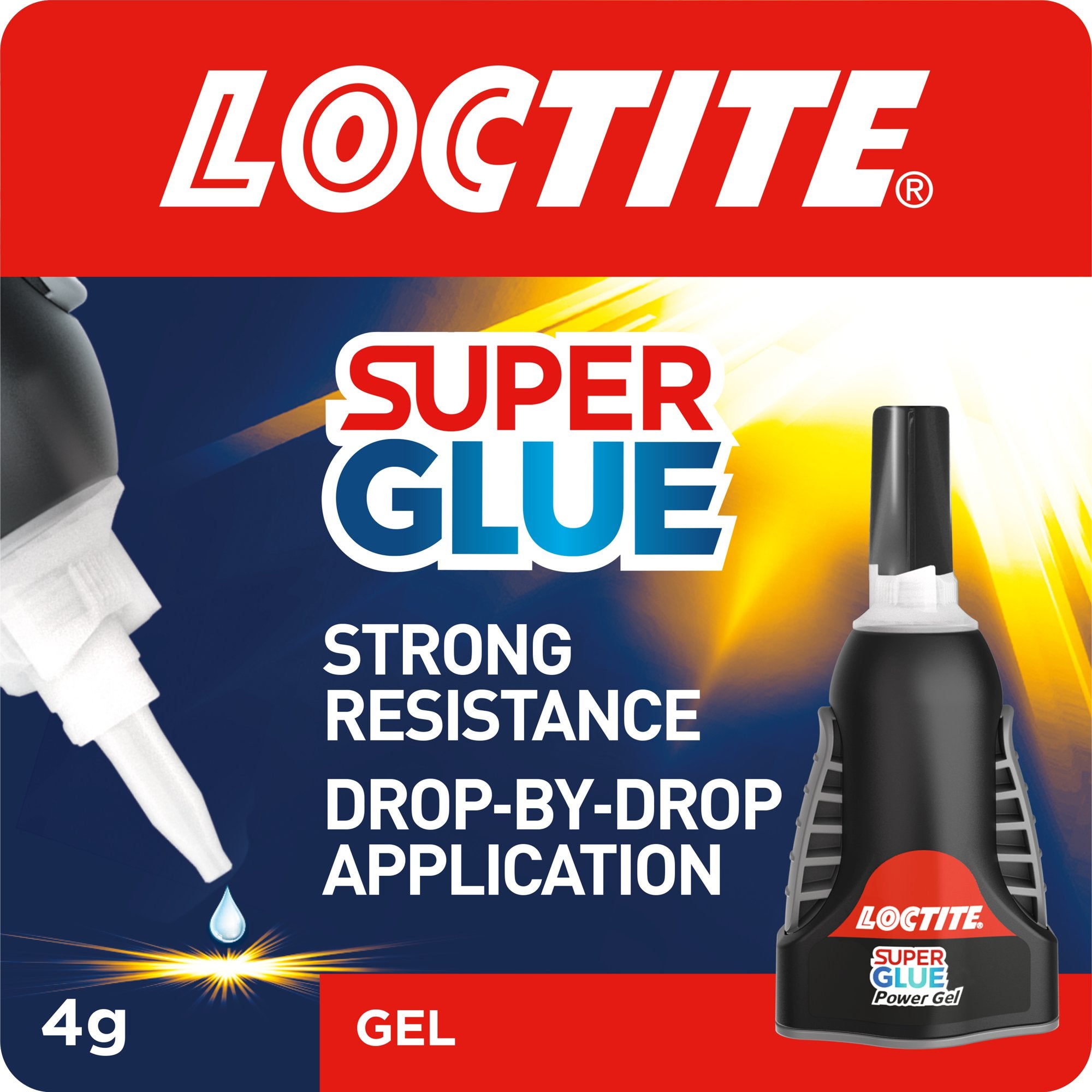 Loctite Strong Super Glue Control Power Gel 4g - 2633673