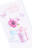 Teacups Design Birthday Card
