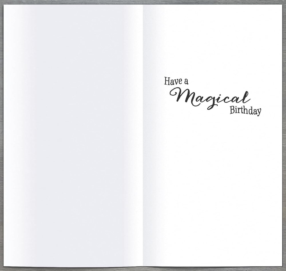 Disney Frozen Birthday Card - Elsa & Anna Design - Magical Princess Greeting