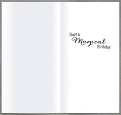Disney Frozen Birthday Card - Elsa & Anna Design - Magical Princess Greeting