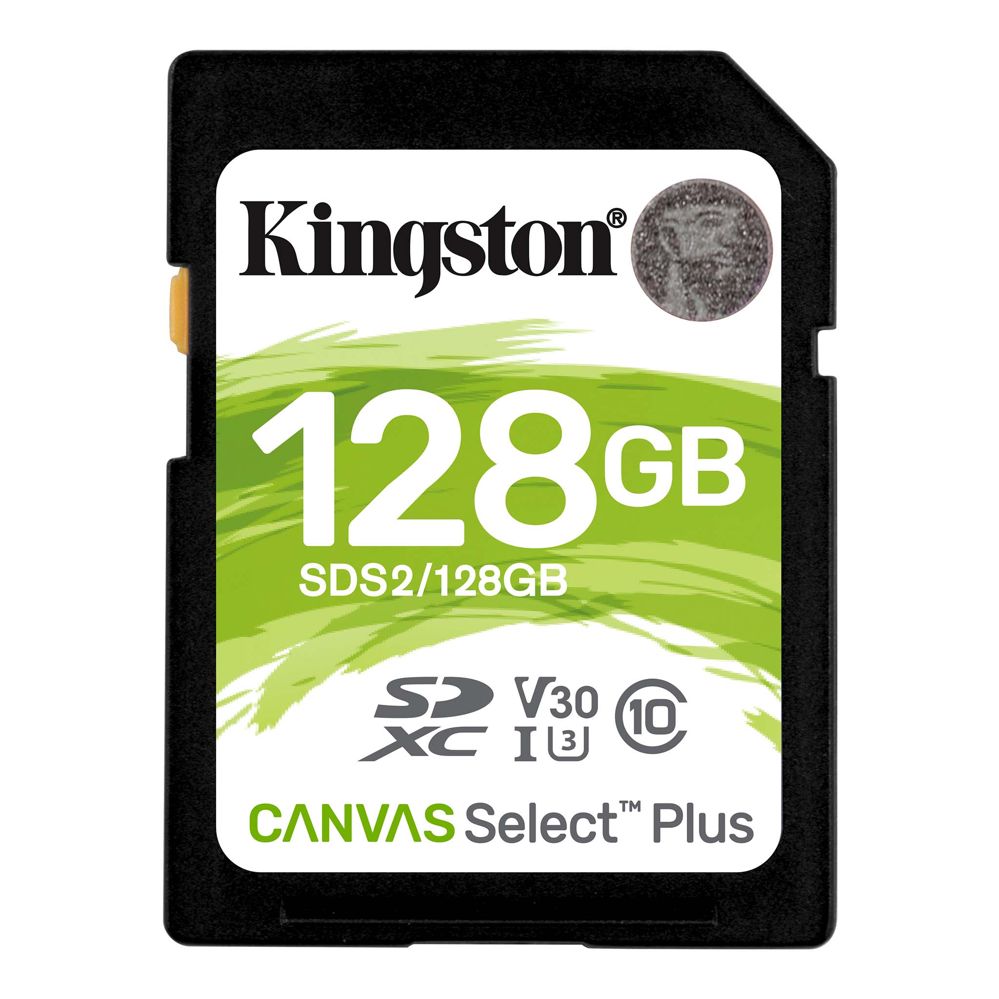 Kingston Technology Canvas Select Plus 128GB Class 10 SDXC Memory Card