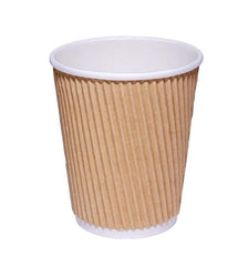ValueX Hot Drink Ripple Cup 8oz (Pack 25) - 511052