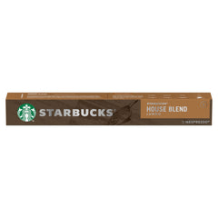 STARBUCKS by Nespresso House Blend Lungo Coffee Capsules (Pack 10) - 12423278