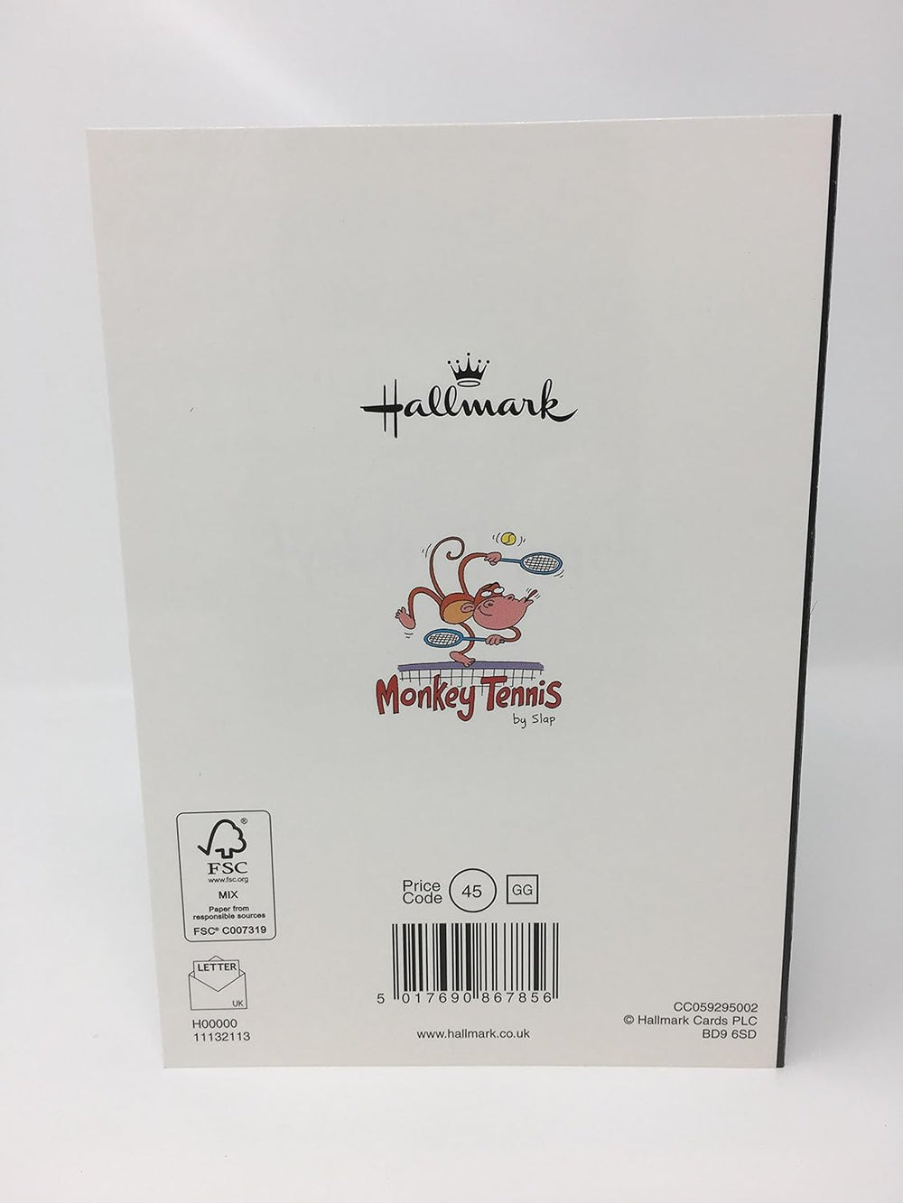 Happy Birthday Card Polar Bears 'My ICE Holes Frozen ' Monkey Tennis HALLMARK