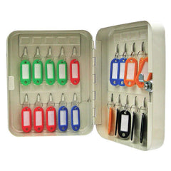 ValueX Key Cabinet 20 Hook Key Lock Steel Grey - KC20