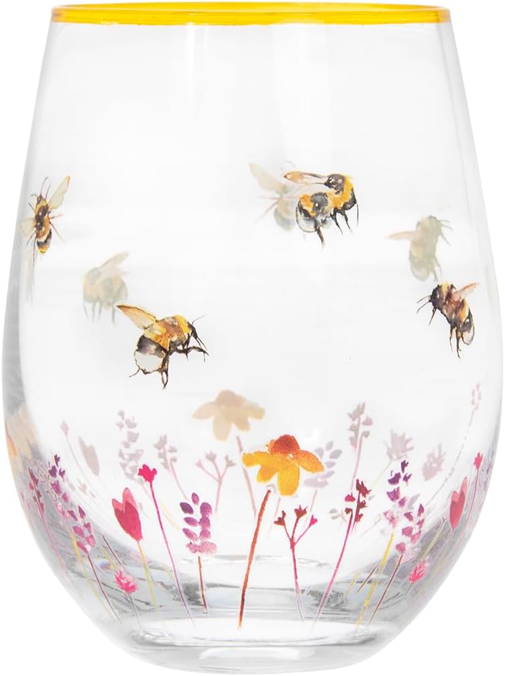 Lesser & Pavey Leonardo Collection gin glass, 400ml, multicoloured, elegant glassware for spirits and cocktails.