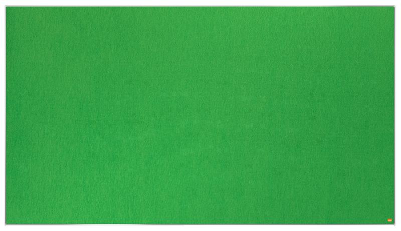 Nobo Impression Pro Widescreen Green Felt Noticeboard Aluminium Frame 1880x1060mm 1915428