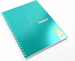 Silvine Luxpad Metallic A4+ FSC Wirebound Notebook - Lined (200 Pages