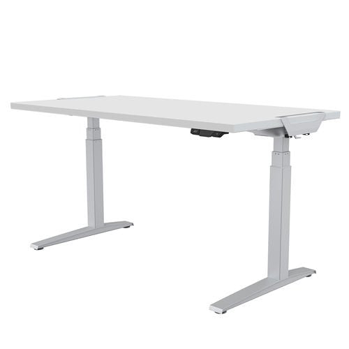 Fellowes Levado Height Adjustable Desk White 1200mm 9787001 DD