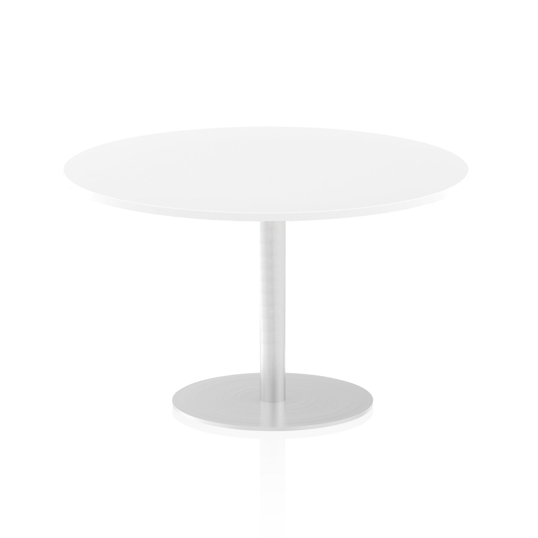 Dynamic Italia 1200mm Poseur Round Table White Top 725mm High Leg ITL0162 DD