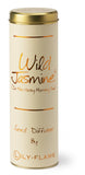 Lily-Flame Wild Jasmine Reed Diffuser with oil and reeds in a tin, home fragrance product by Lily-Flame.