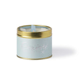 Lily-Flame Exquisite Scented Tin Candle with floral design, compact candle tin ideal for home fragrance and cozy ambiance.