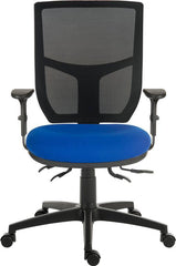 Ergo Comfort Mesh Back Ergonomic Operator Office Chair with Arms Blue - 9500MESH-BLU/0270 DD