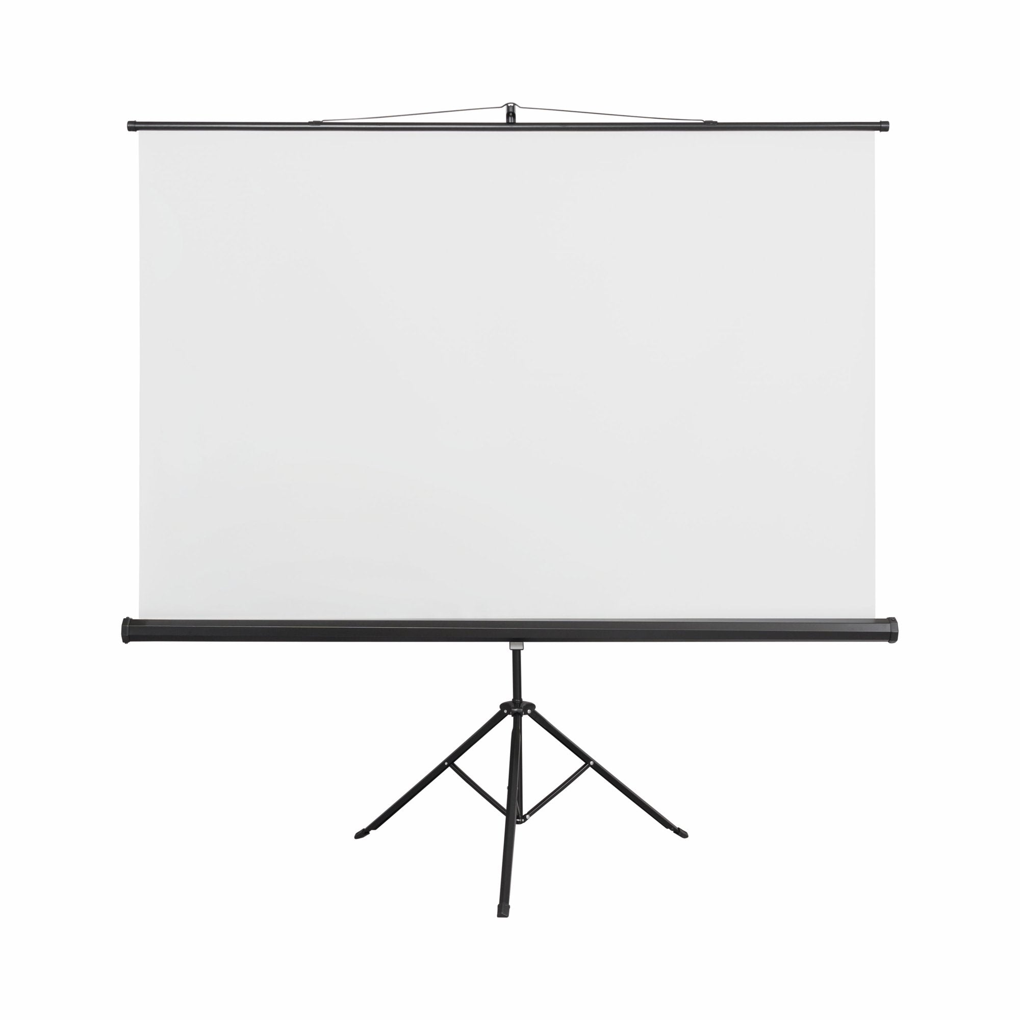 Bi-Office Portable Tripod Projection Screen 1750x1750mm Black Border Black Housing - 9D006021 DD