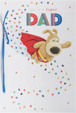 Boofle Birthday Card for Dad - Cute Design