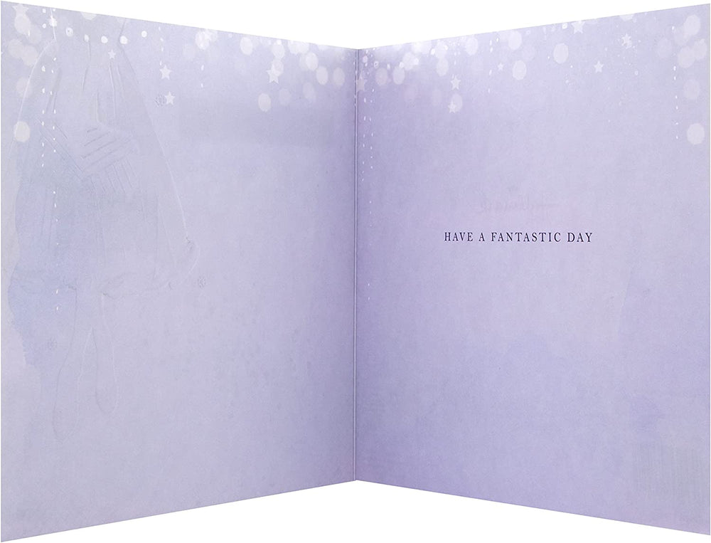 Hallmark Birthday Card - Contemporary Illustrated Fashion Design