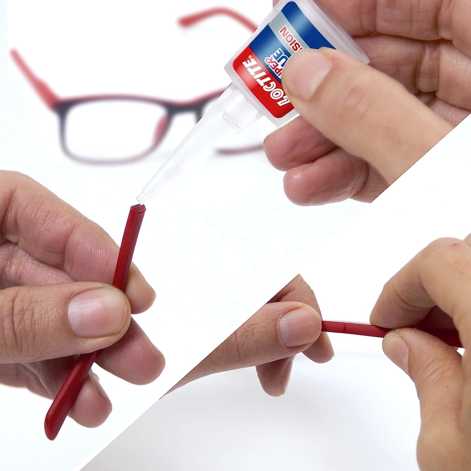 Loctite Super Glue Precision Max 10g adhesive bottle, compact repair glue ideal for quick bonding and strong fixes.