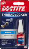 Loctite Thread Locker 5g tube of adhesive and sealant for preventing threaded fastener loosening, branded Loctite.
