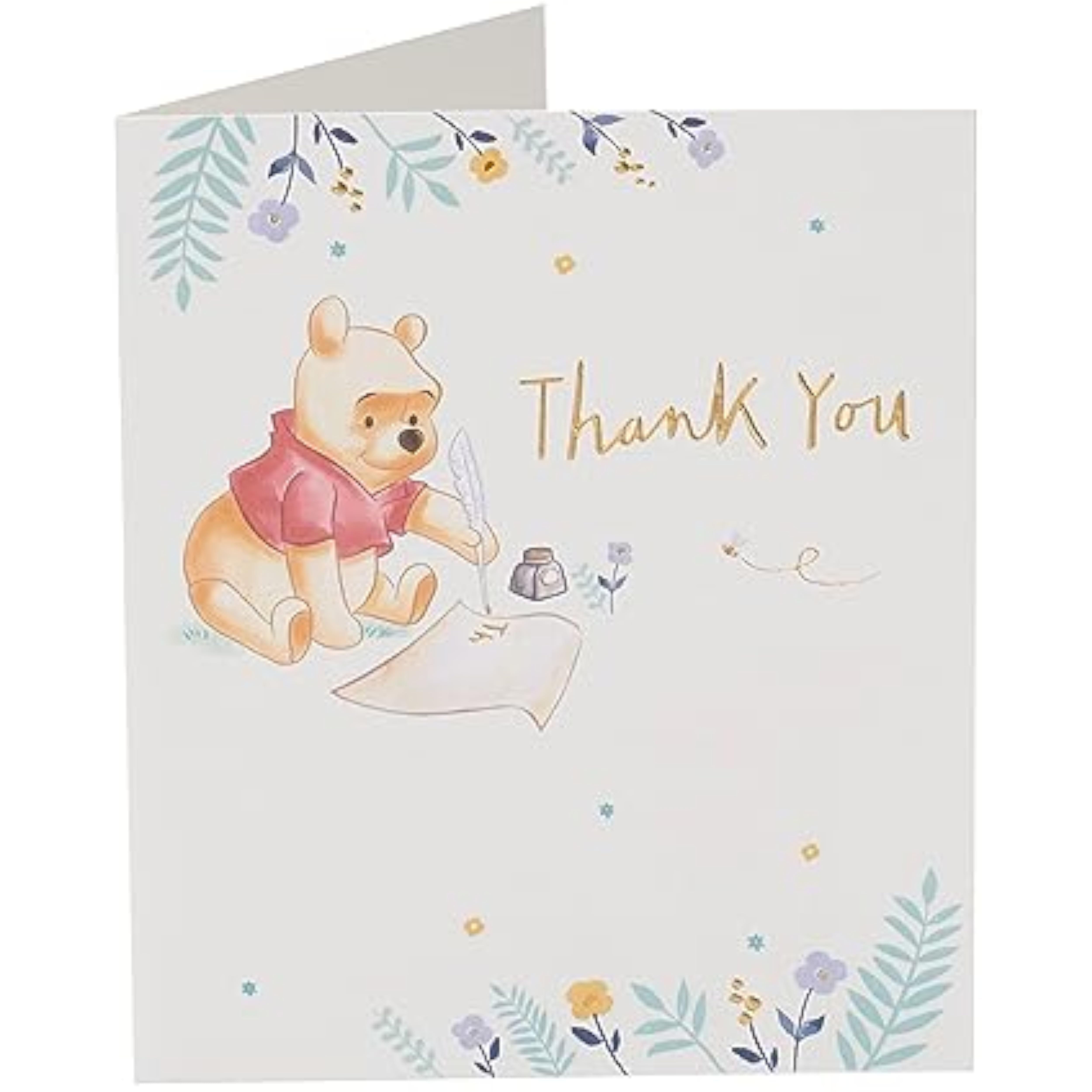 Disney Winnie The Pooh Thank You Card