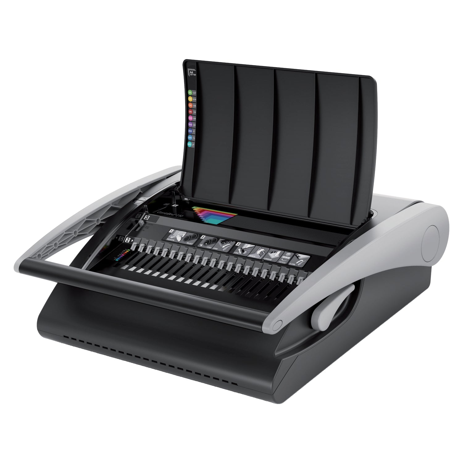 GBC CombBind C210 Manual Comb Binding Machine Black 4401846 DD