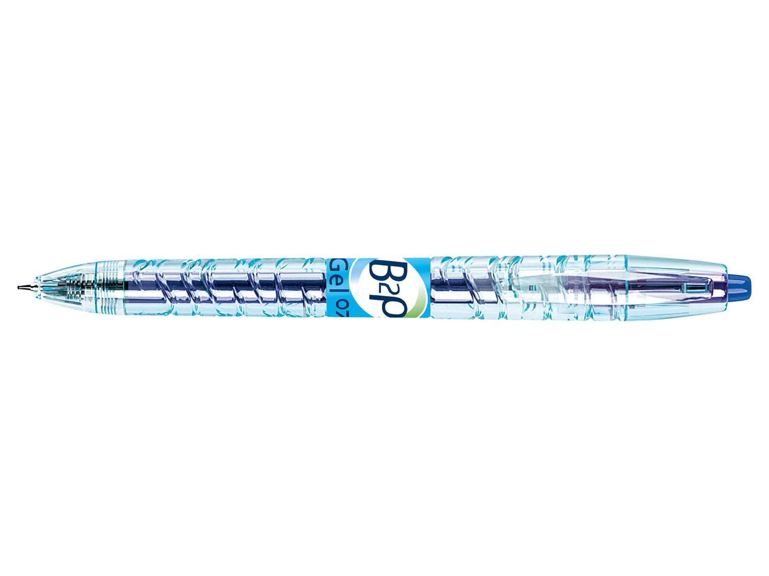 Pilot Begreen B2P Retractable Gel Rollerball Pen Recycled 0.7mm Tip 0.39mm Line Blue (Pack 10) - 54101003
