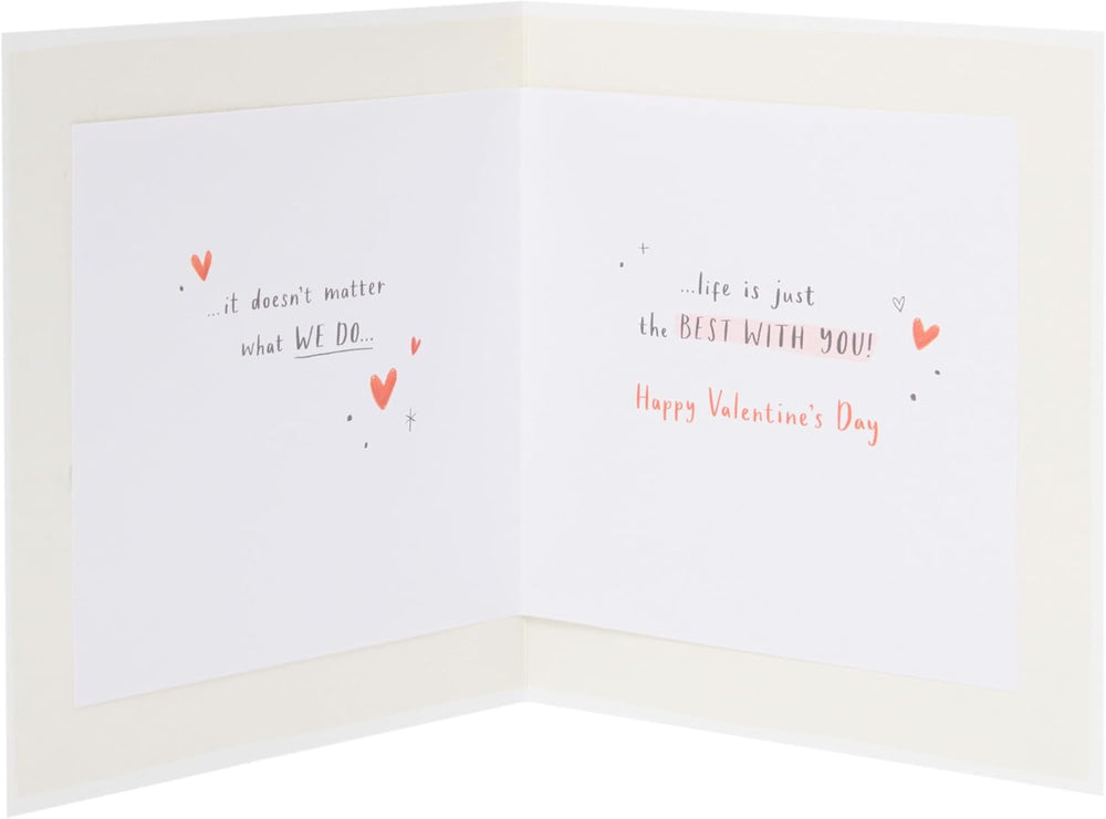 UK Greetings Valentine's Day Card for Boyfriend - Sweet Rhyme Design