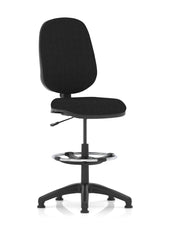 Eclipse Plus I Black Chair With Hi Rise Kit KC0238 DD