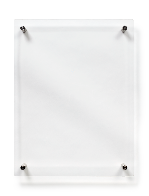 Deflecto A3 Wall Mounted Acrylic Poster Holder Literature Display Sign Holder Crystal Clear - AA3PH1