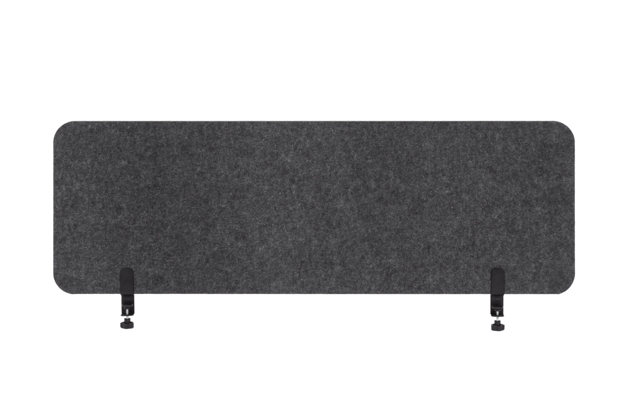 Bi-Office Archyi Sculpo 1400 x 400mm Desk Panel Frameless Dark Grey - SPD740207372 DD